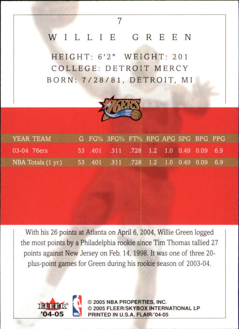 2004/2005 Flair (Fleer) Basketball Main Set Cards #1 to #88 - Picture 13 of 97