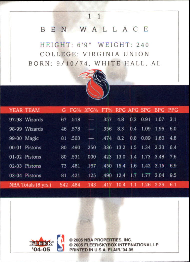 2004/2005 Flair (Fleer) Basketball Main Set Cards #1 to #88 - Picture 19 of 97