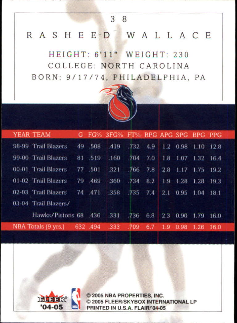 2004/2005 Flair (Fleer) Basketball Main Set Cards #1 to #88 - Picture 47 of 97