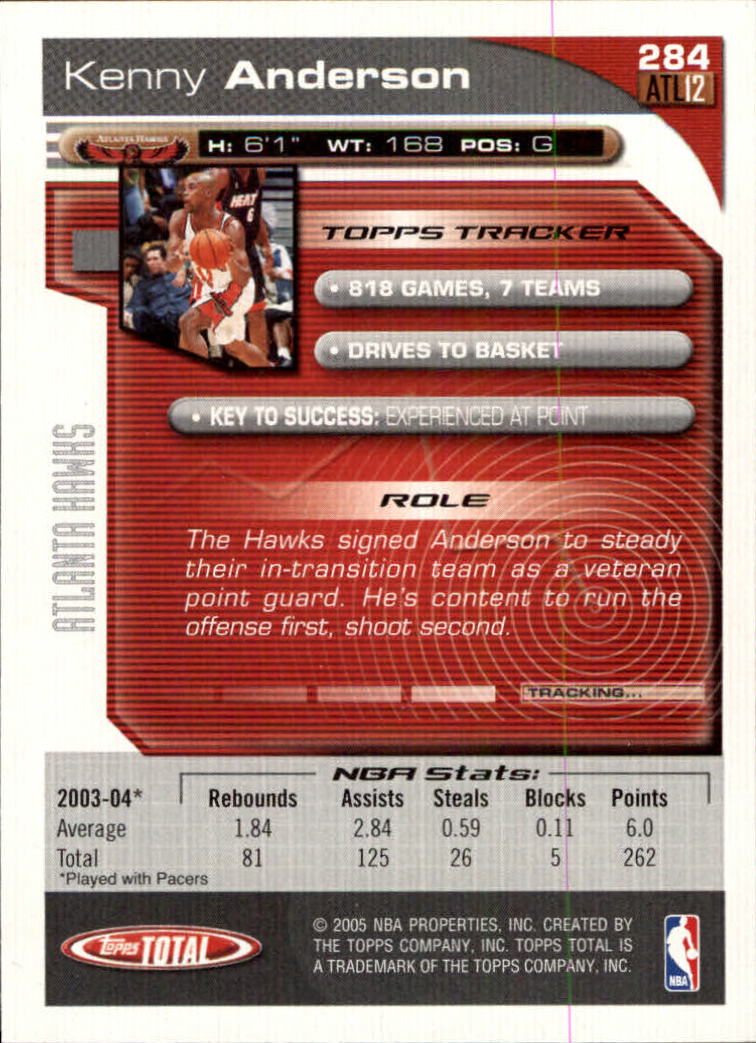 2004-05 tarjeta de baloncesto total Topps #251-440 - elige tu tarjeta - Imagen 57 de 367
