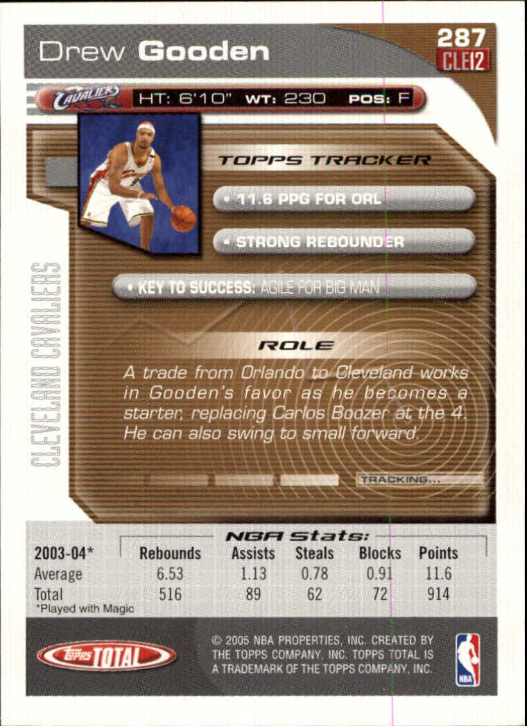2004-05 tarjeta de baloncesto total Topps #251-440 - elige tu tarjeta - Imagen 63 de 367