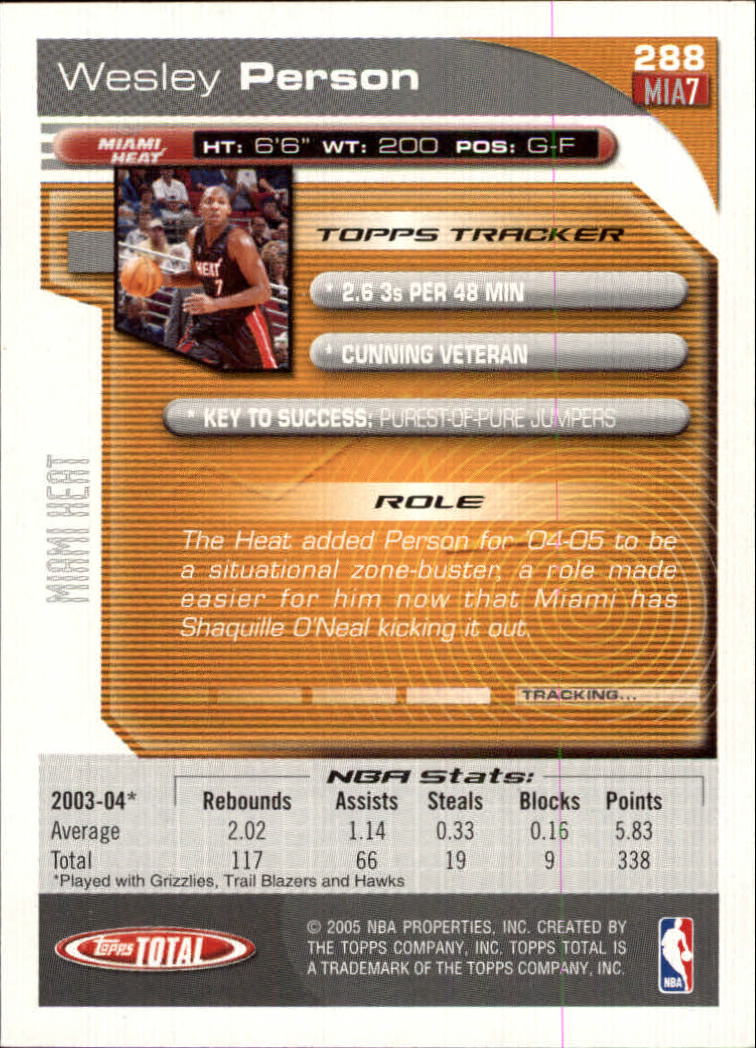 2004-05 tarjeta de baloncesto total Topps #251-440 - elige tu tarjeta - Imagen 65 de 367