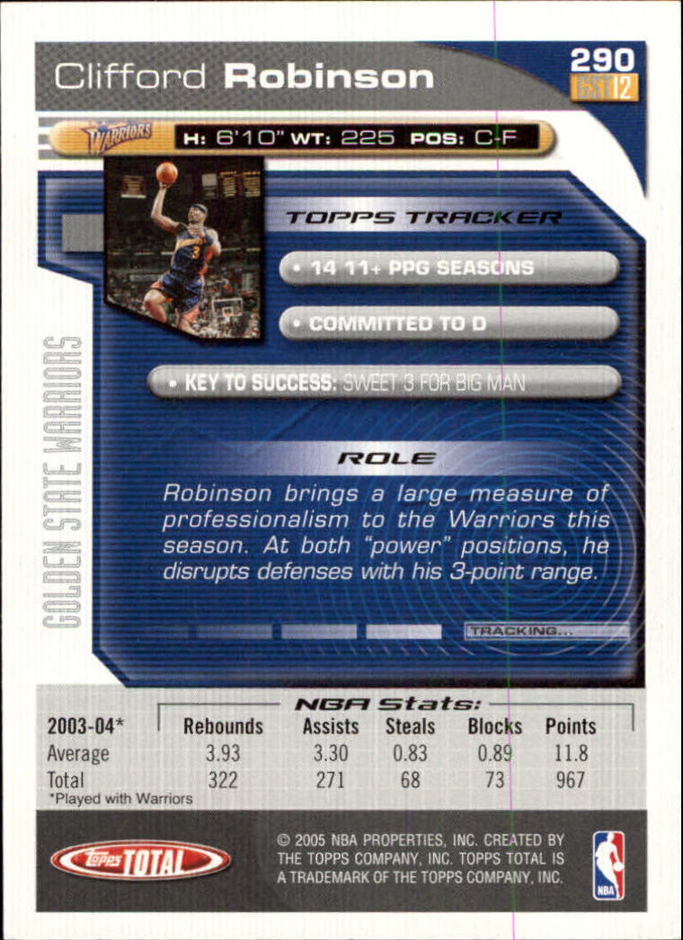 2004-05 tarjeta de baloncesto total Topps #251-440 - elige tu tarjeta - Imagen 69 de 367