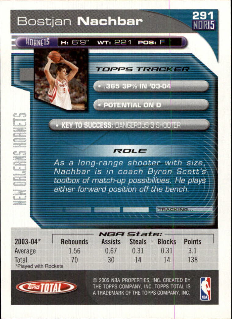 2004-05 tarjeta de baloncesto total Topps #251-440 - elige tu tarjeta - Imagen 71 de 367