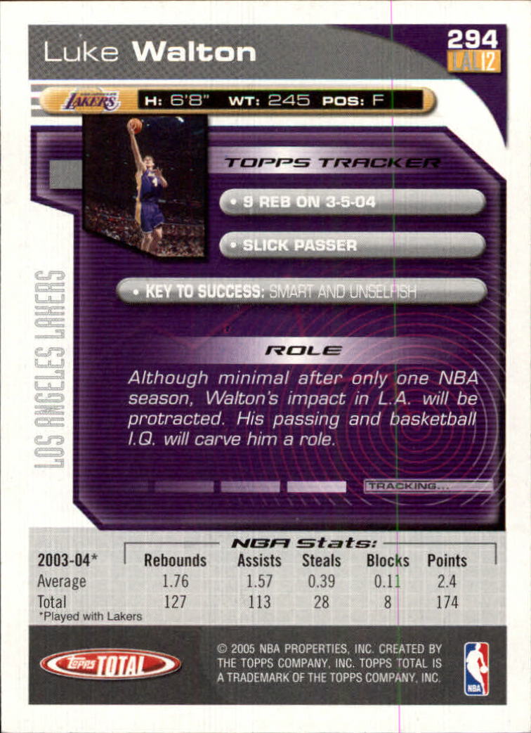 2004-05 tarjeta de baloncesto total Topps #251-440 - elige tu tarjeta - Imagen 77 de 367