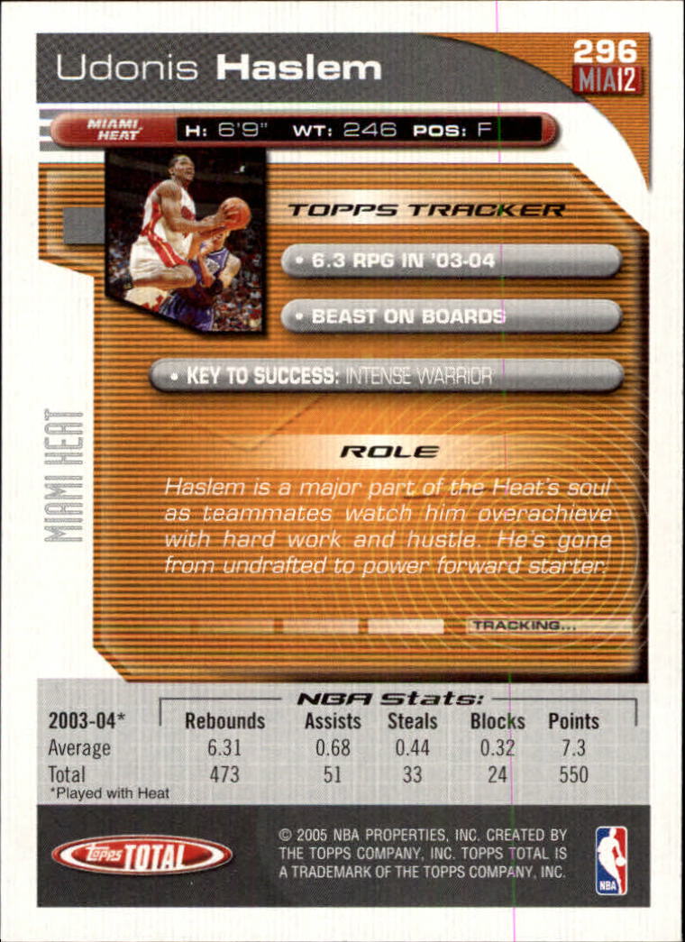 2004-05 tarjeta de baloncesto total Topps #251-440 - elige tu tarjeta - Imagen 81 de 367