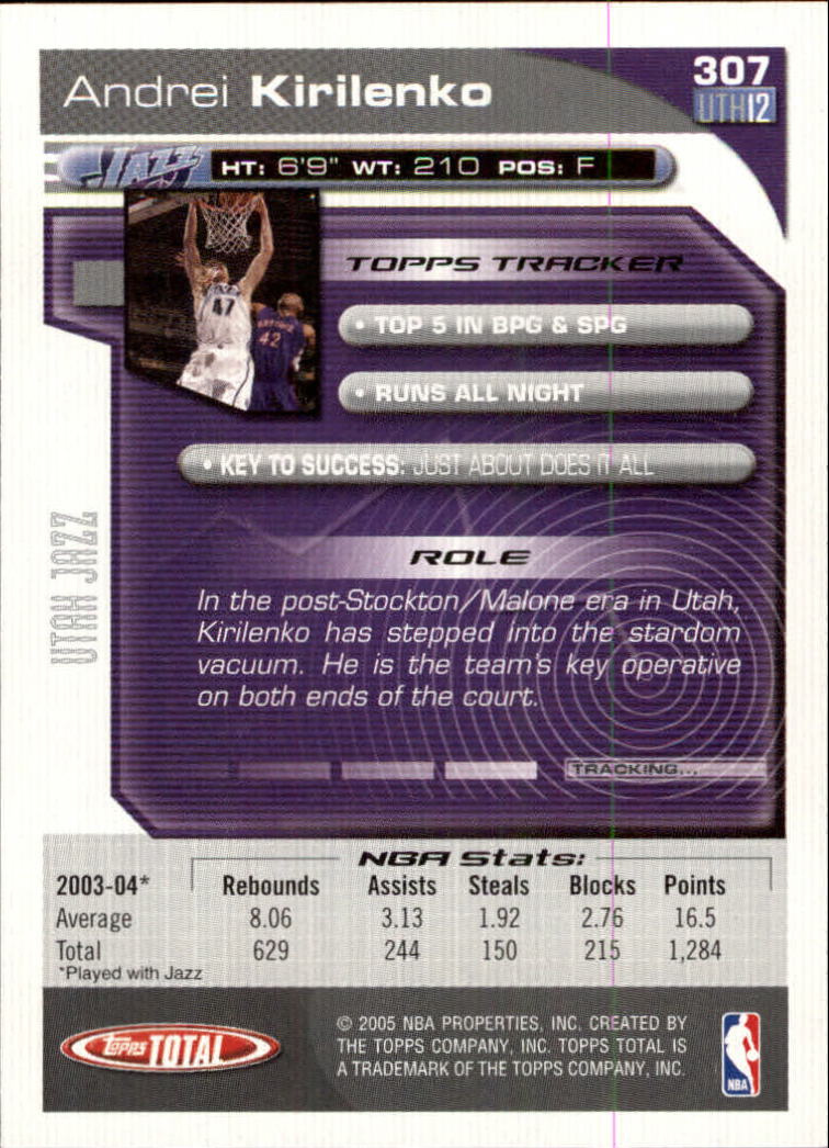 2004-05 tarjeta de baloncesto total Topps #251-440 - elige tu tarjeta - Imagen 103 de 367