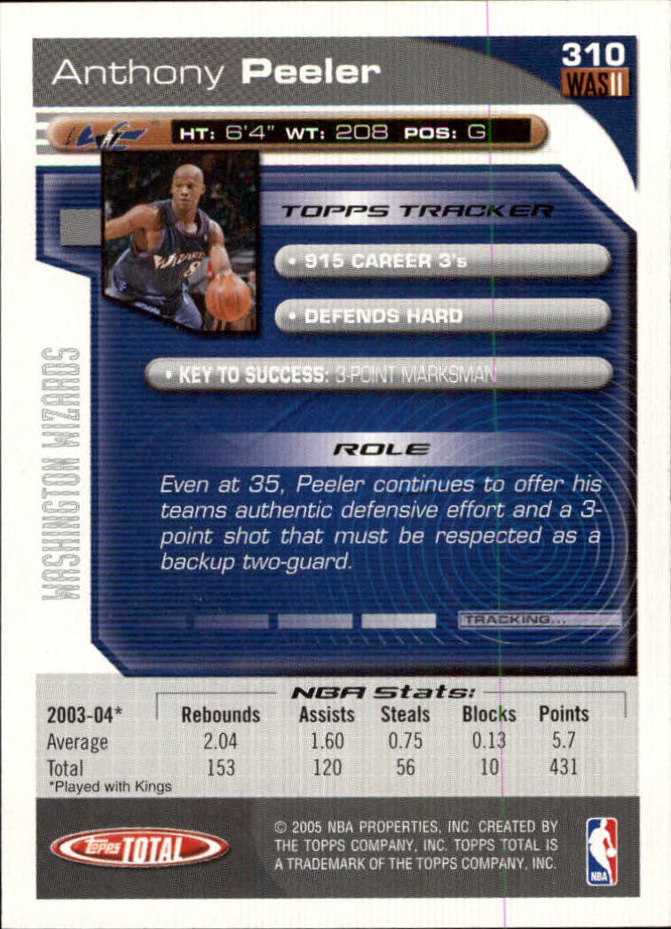 2004-05 tarjeta de baloncesto total Topps #251-440 - elige tu tarjeta - Imagen 109 de 367
