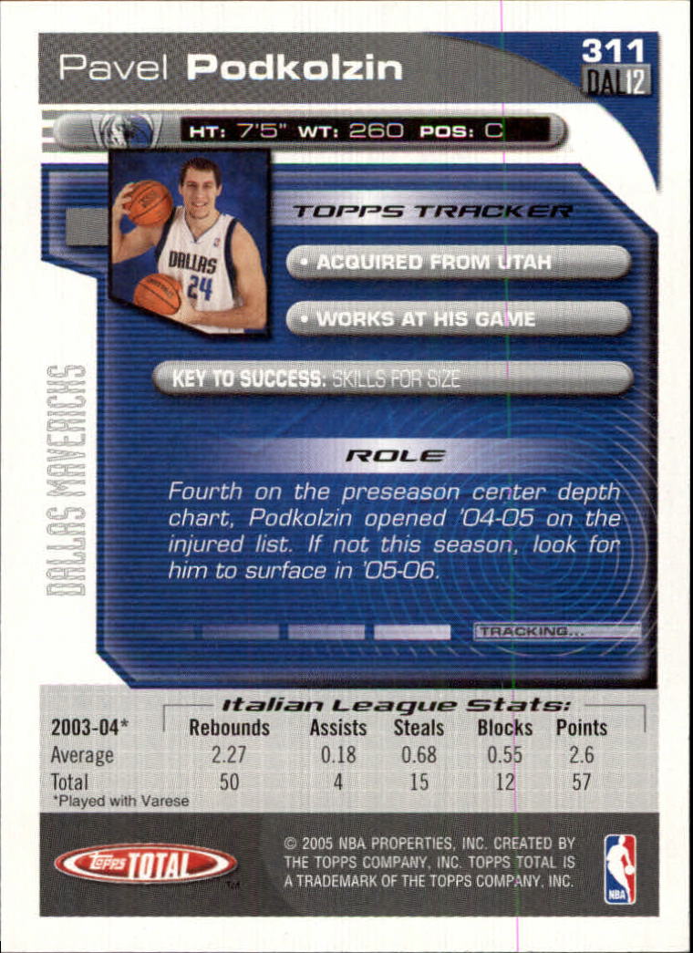 2004-05 tarjeta de baloncesto total Topps #251-440 - elige tu tarjeta - Imagen 111 de 367