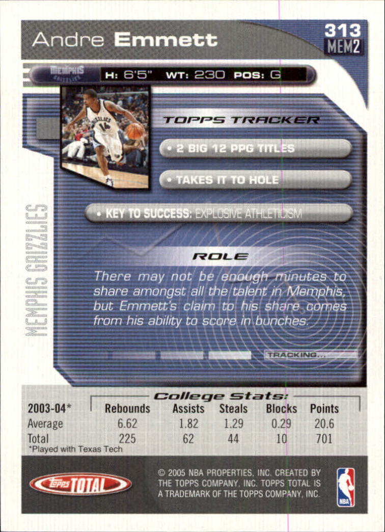 2004-05 tarjeta de baloncesto total Topps #251-440 - elige tu tarjeta - Imagen 115 de 367