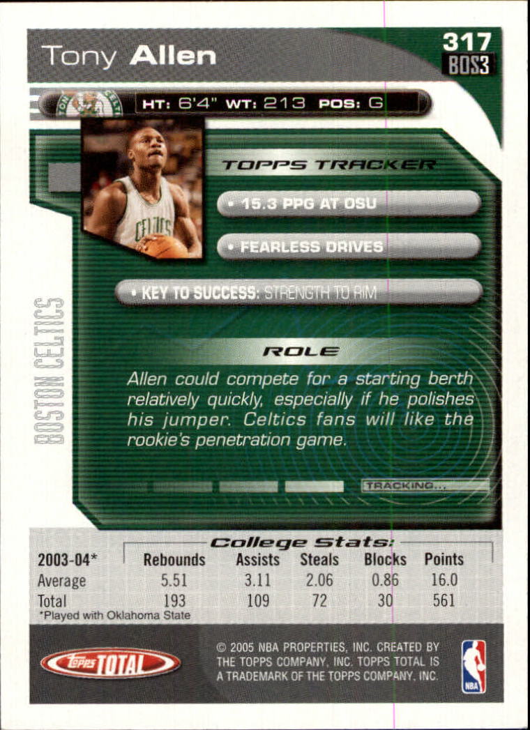 2004-05 tarjeta de baloncesto total Topps #251-440 - elige tu tarjeta - Imagen 123 de 367