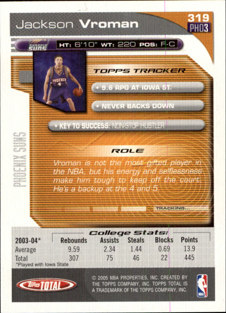 2004-05 tarjeta de baloncesto total Topps #251-440 - elige tu tarjeta - Imagen 127 de 367
