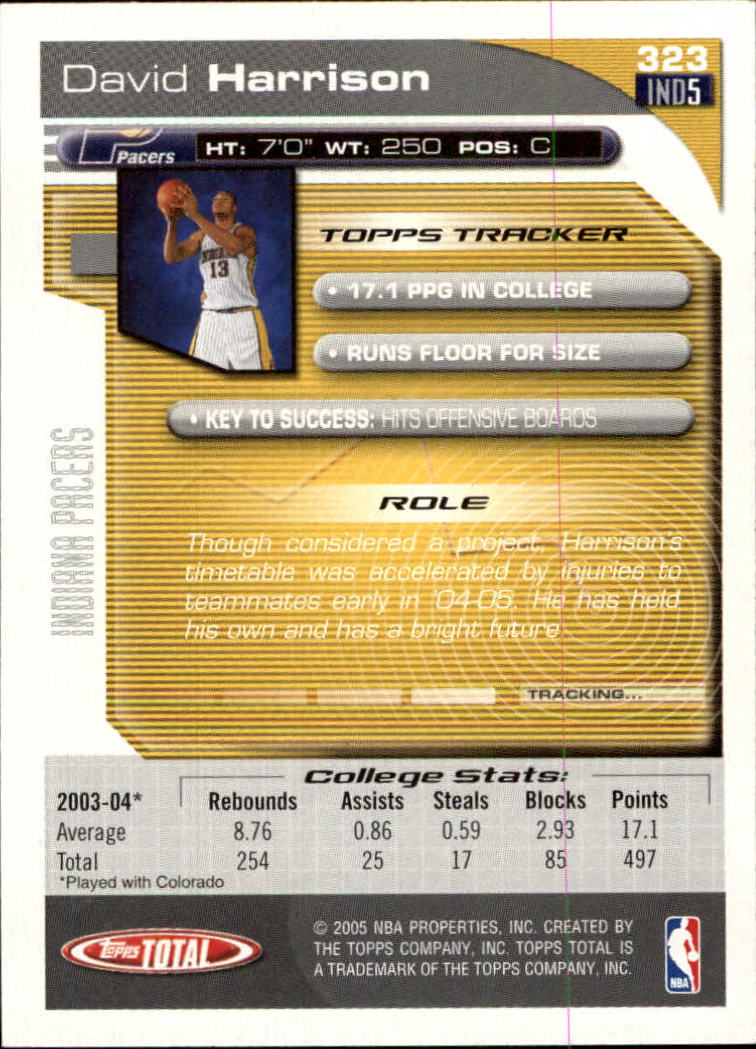 2004-05 tarjeta de baloncesto total Topps #251-440 - elige tu tarjeta - Imagen 135 de 367