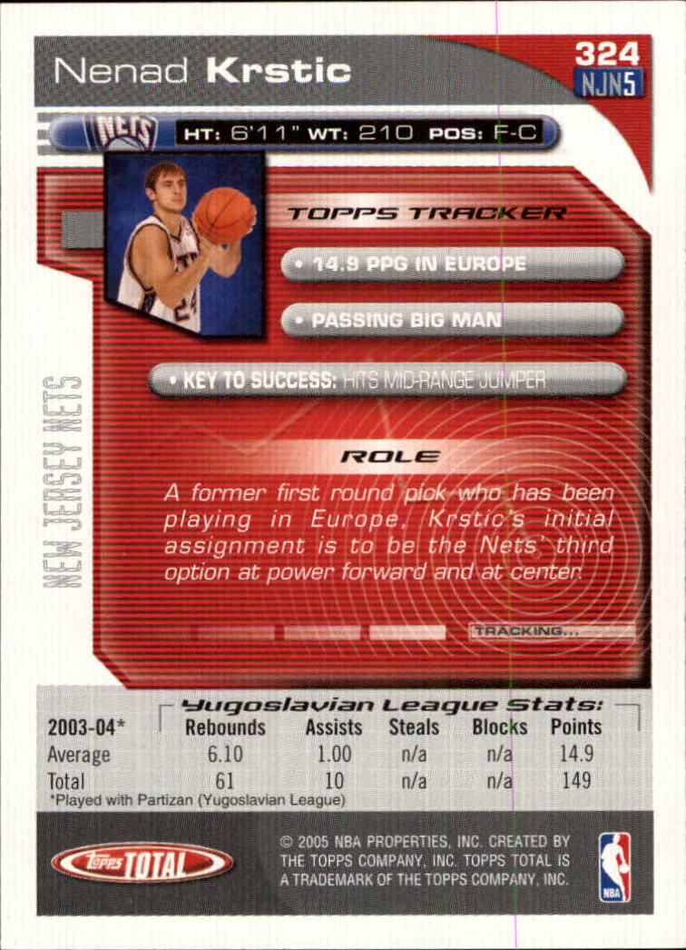 2004-05 tarjeta de baloncesto total Topps #251-440 - elige tu tarjeta - Imagen 137 de 367