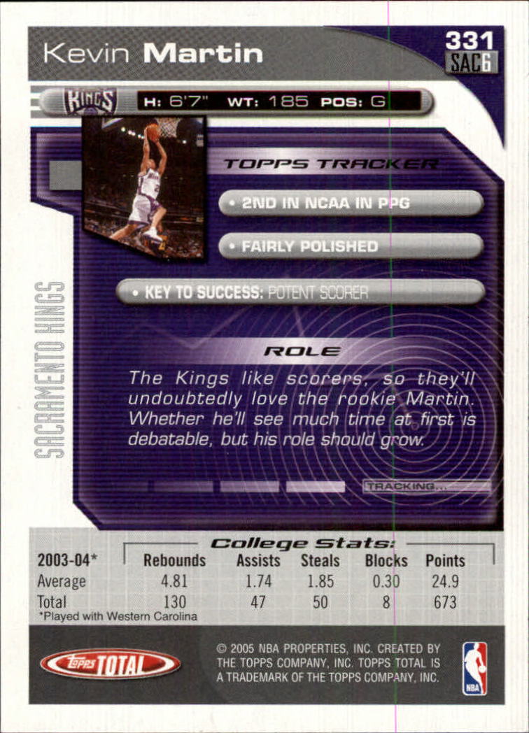 2004-05 tarjeta de baloncesto total Topps #251-440 - elige tu tarjeta - Imagen 151 de 367