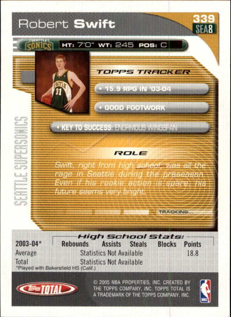 2004-05 tarjeta de baloncesto total Topps #251-440 - elige tu tarjeta - Imagen 167 de 367