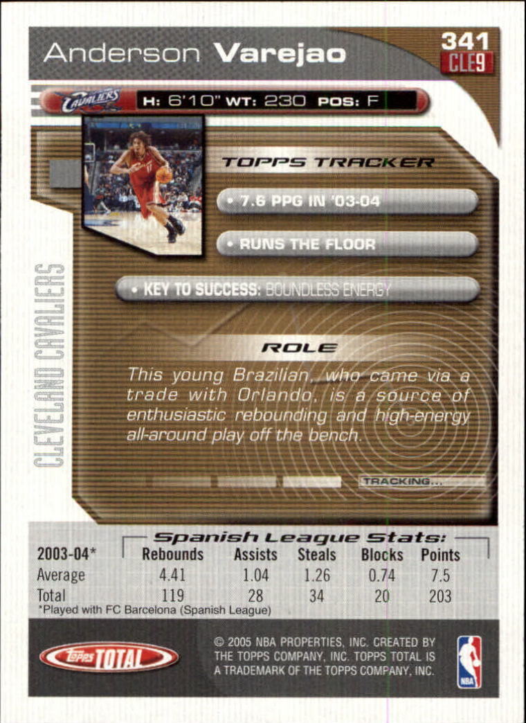 2004-05 tarjeta de baloncesto total Topps #251-440 - elige tu tarjeta - Imagen 171 de 367