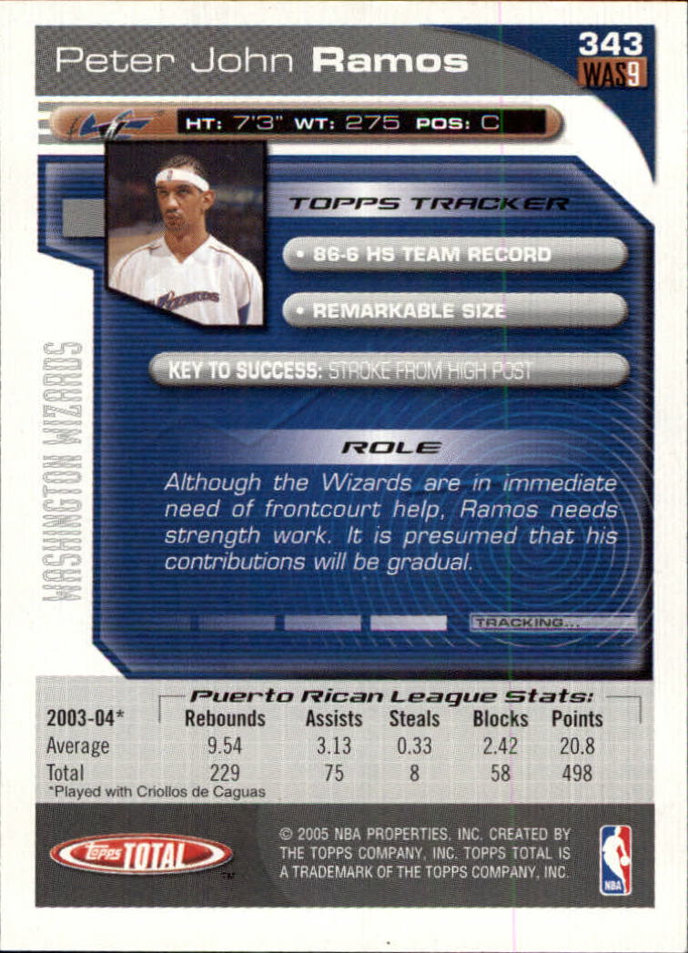 2004-05 tarjeta de baloncesto total Topps #251-440 - elige tu tarjeta - Imagen 175 de 367