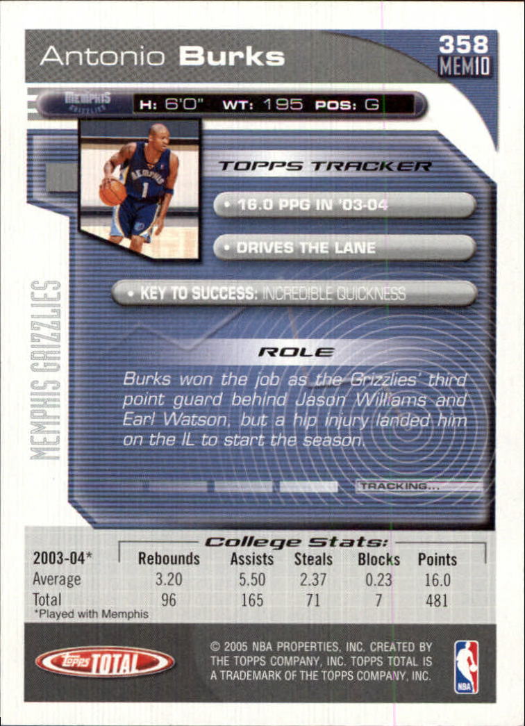 2004-05 tarjeta de baloncesto total Topps #251-440 - elige tu tarjeta - Imagen 205 de 367