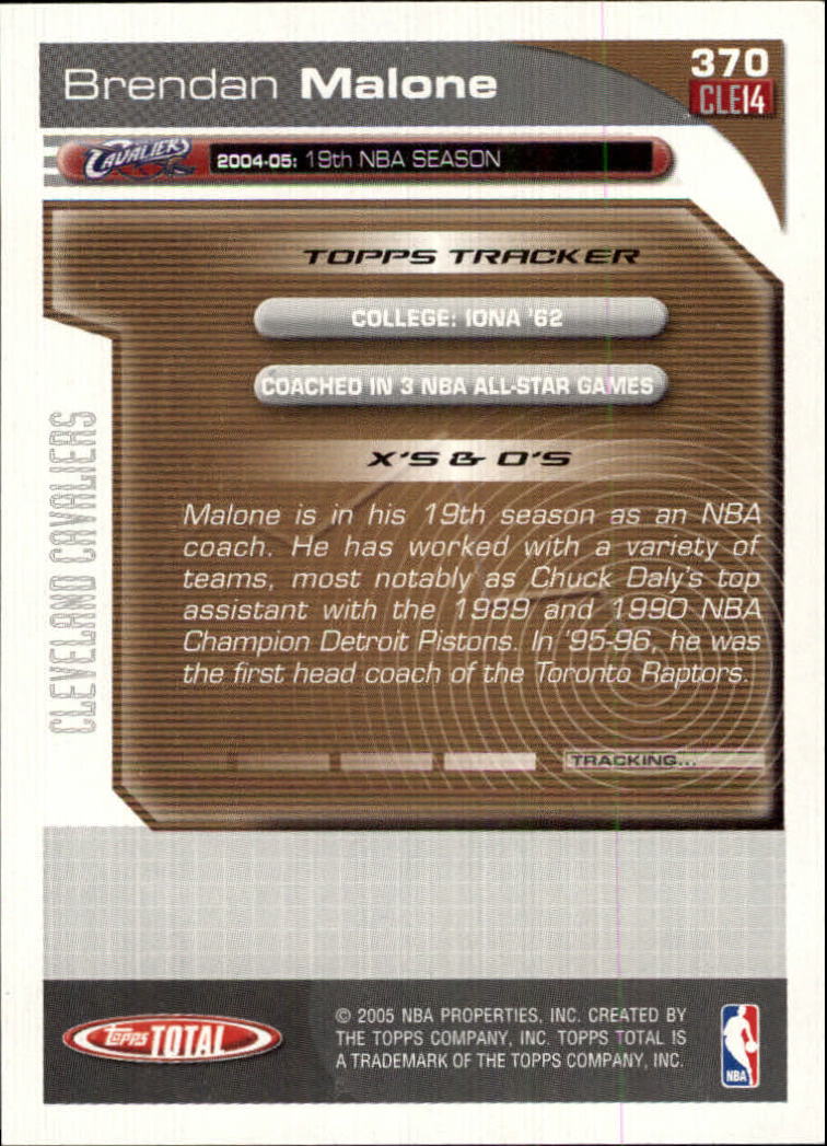 2004-05 tarjeta de baloncesto total Topps #251-440 - elige tu tarjeta - Imagen 229 de 367