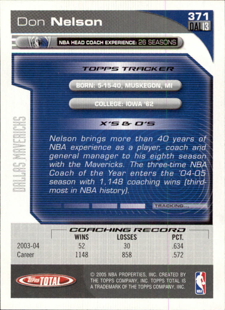2004-05 tarjeta de baloncesto total Topps #251-440 - elige tu tarjeta - Imagen 231 de 367