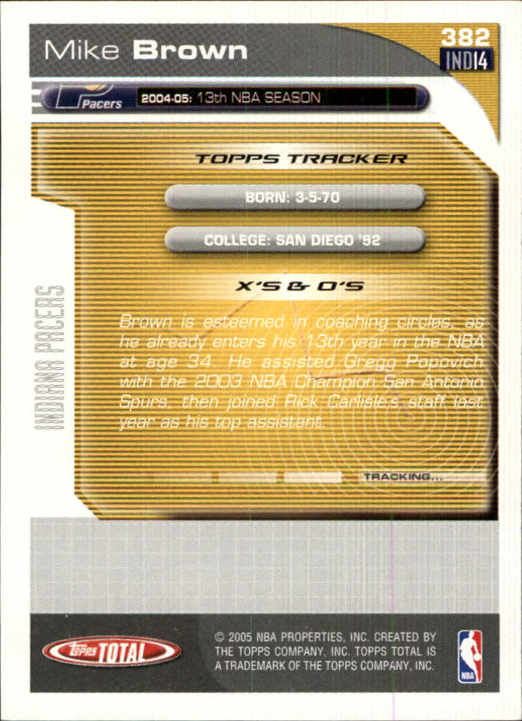 2004-05 tarjeta de baloncesto total Topps #251-440 - elige tu tarjeta - Imagen 253 de 367
