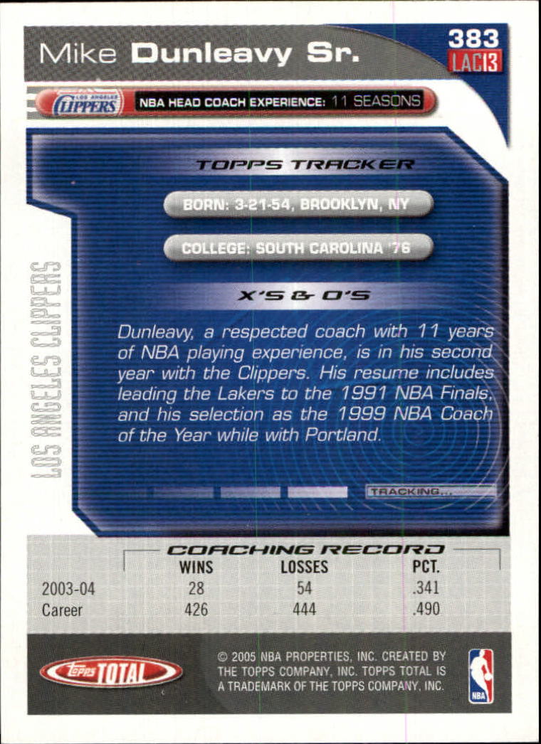2004-05 tarjeta de baloncesto total Topps #251-440 - elige tu tarjeta - Imagen 255 de 367