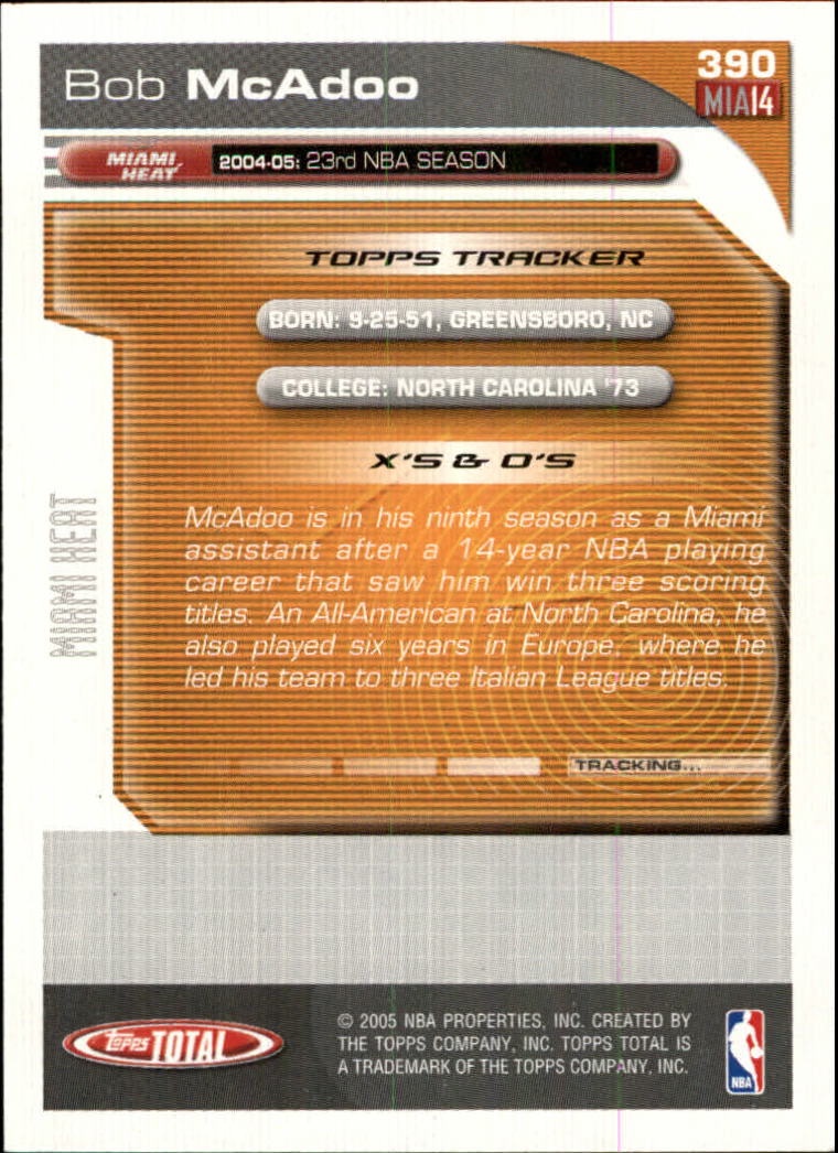 2004-05 tarjeta de baloncesto total Topps #251-440 - elige tu tarjeta - Imagen 269 de 367