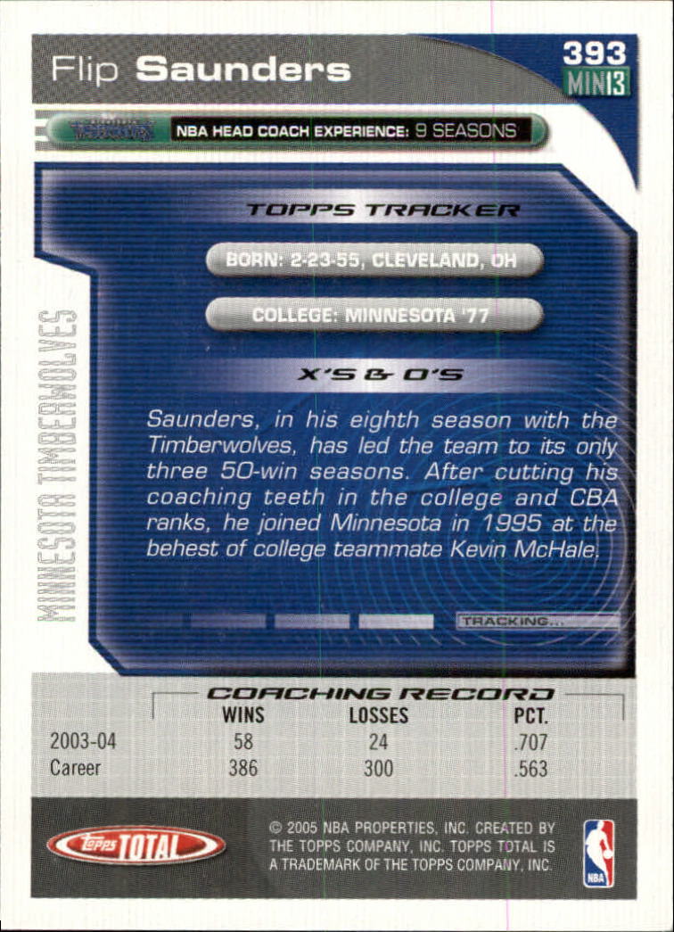 2004-05 tarjeta de baloncesto total Topps #251-440 - elige tu tarjeta - Imagen 275 de 367