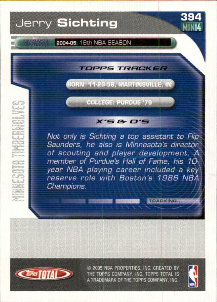 2004-05 tarjeta de baloncesto total Topps #251-440 - elige tu tarjeta - Imagen 277 de 367