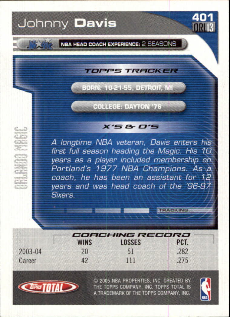 2004-05 tarjeta de baloncesto total Topps #251-440 - elige tu tarjeta - Imagen 291 de 367