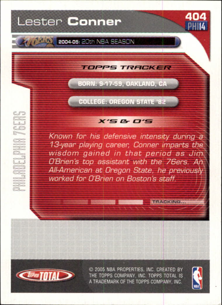 2004-05 tarjeta de baloncesto total Topps #251-440 - elige tu tarjeta - Imagen 297 de 367