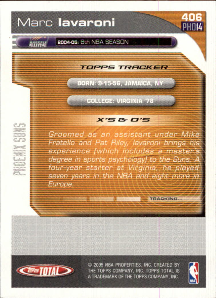 2004-05 tarjeta de baloncesto total Topps #251-440 - elige tu tarjeta - Imagen 301 de 367