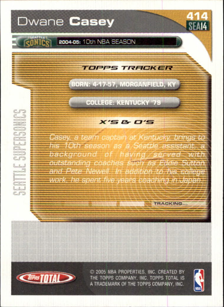 2004-05 tarjeta de baloncesto total Topps #251-440 - elige tu tarjeta - Imagen 317 de 367