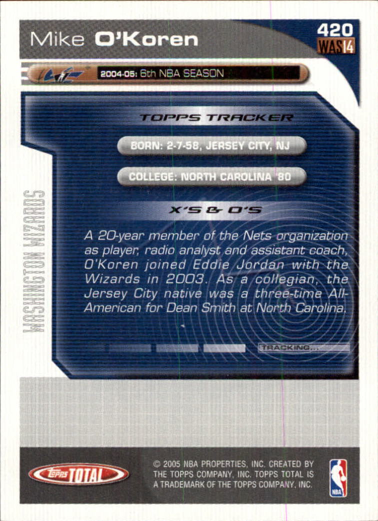 2004-05 tarjeta de baloncesto total Topps #251-440 - elige tu tarjeta - Imagen 327 de 367