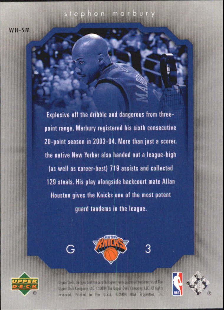 2004/2005 All-Star Lineup (Upper Deck) Basketball - Picture 159 of 159