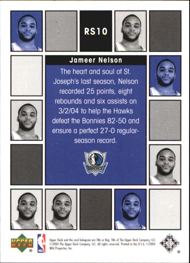 2004/2005 Upper Deck Basketball Part 2 Insert and Parallel Cards - Picture 81 of 95