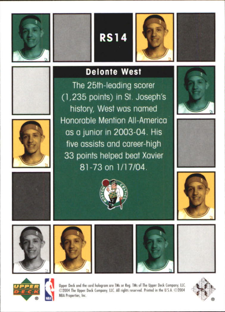 2004/2005 Upper Deck Basketball Part 2 Insert and Parallel Cards - Picture 83 of 95