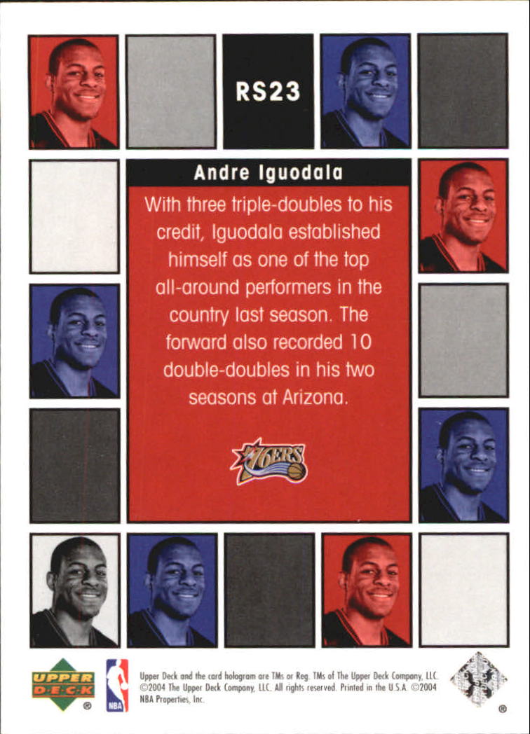 2004/2005 Upper Deck Basketball Part 2 Insert and Parallel Cards - Picture 87 of 95