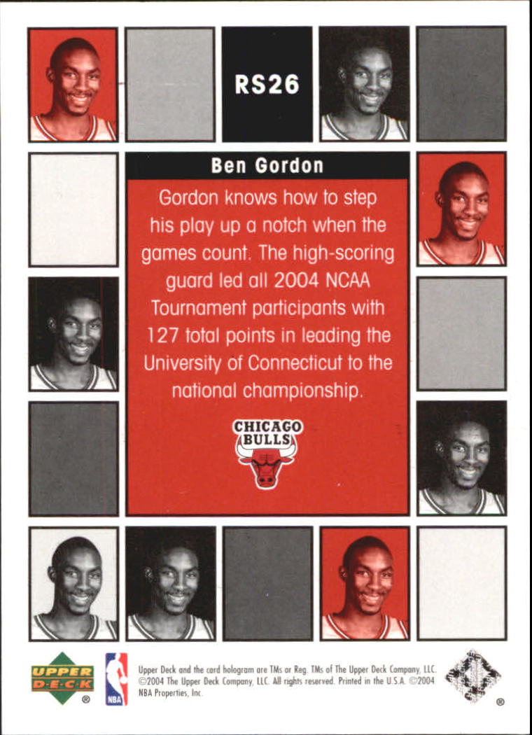 2004/2005 Upper Deck Basketball Part 2 Insert and Parallel Cards - Picture 91 of 95