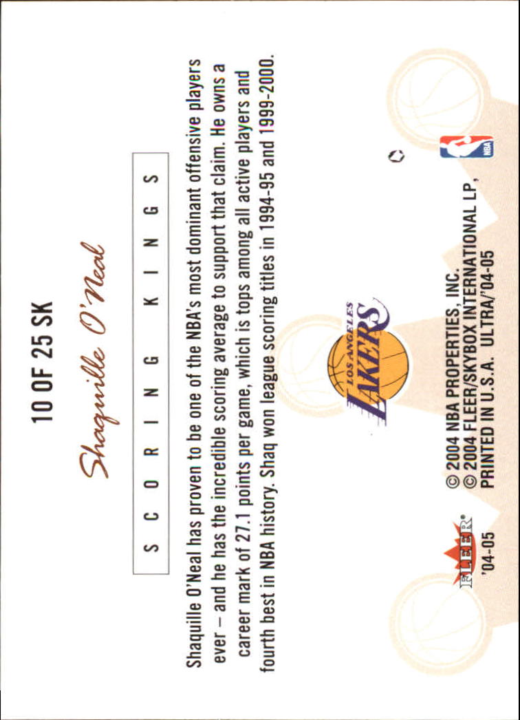 2004/2005 Ultra (Fleer) Basketball Part 3 Insert and Game Used Cards - Picture 17 of 41