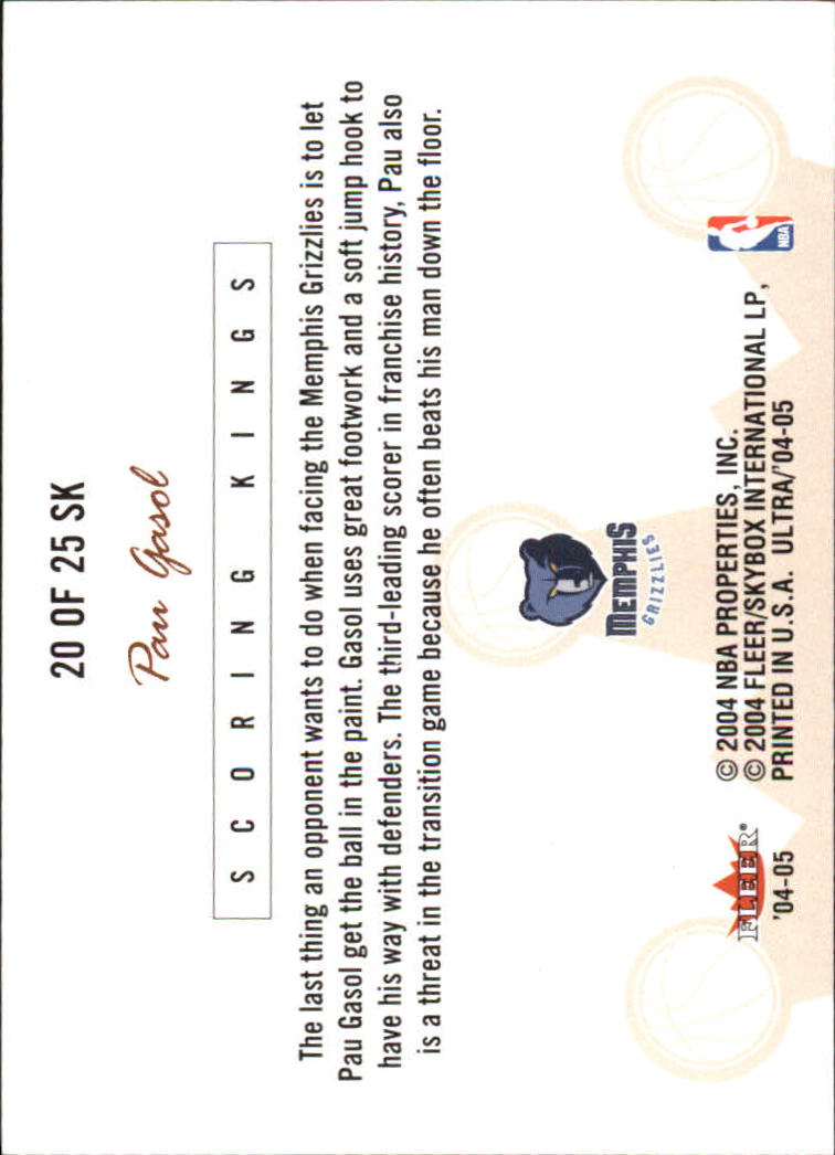 2004/2005 Ultra (Fleer) Basketball Part 3 Insert and Game Used Cards - Picture 33 of 41