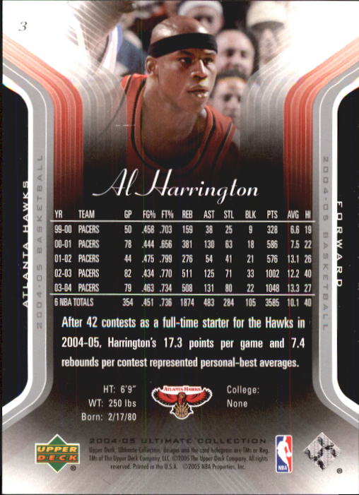 Baloncesto 2004/2005 Ultimate Collection (cubierta superior) - Imagen 7 de 159