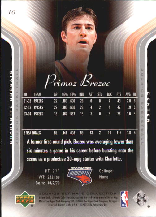 Baloncesto 2004/2005 Ultimate Collection (cubierta superior) - Imagen 13 de 159
