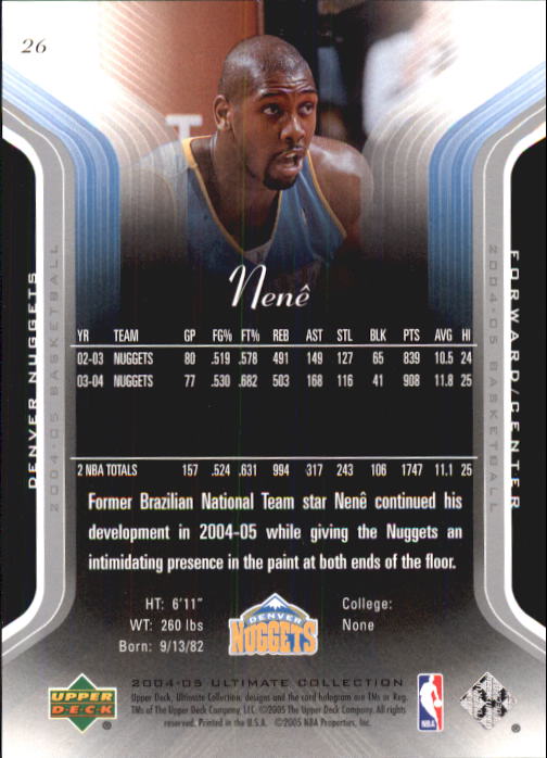 Baloncesto 2004/2005 Ultimate Collection (cubierta superior) - Imagen 33 de 159