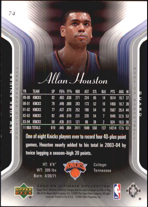 Baloncesto 2004/2005 Ultimate Collection (cubierta superior) - Imagen 75 de 159