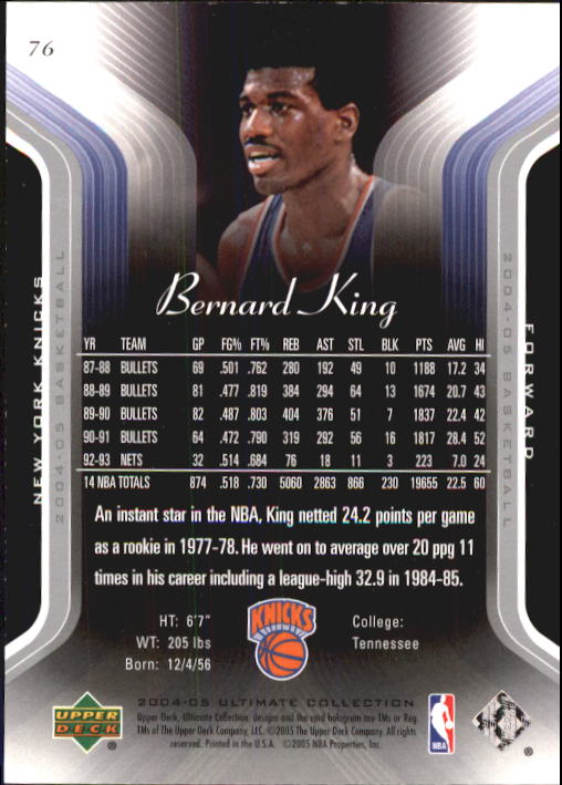 Baloncesto 2004/2005 Ultimate Collection (cubierta superior) - Imagen 79 de 159