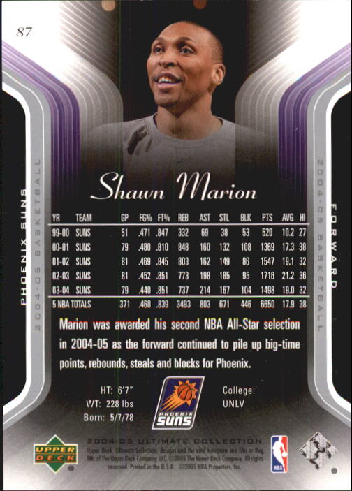 Baloncesto 2004/2005 Ultimate Collection (cubierta superior) - Imagen 93 de 159