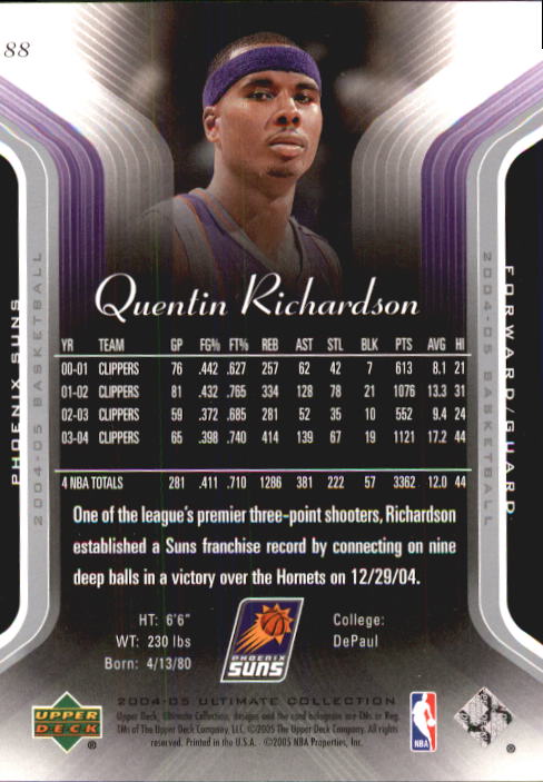 Baloncesto 2004/2005 Ultimate Collection (cubierta superior) - Imagen 95 de 159