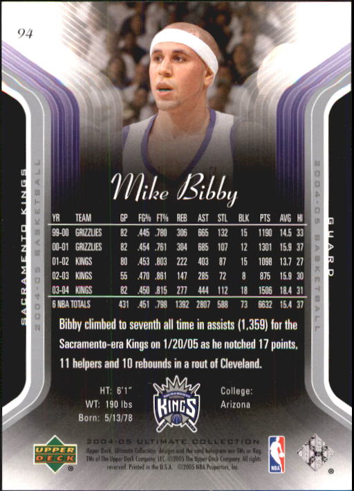 Baloncesto 2004/2005 Ultimate Collection (cubierta superior) - Imagen 103 de 159